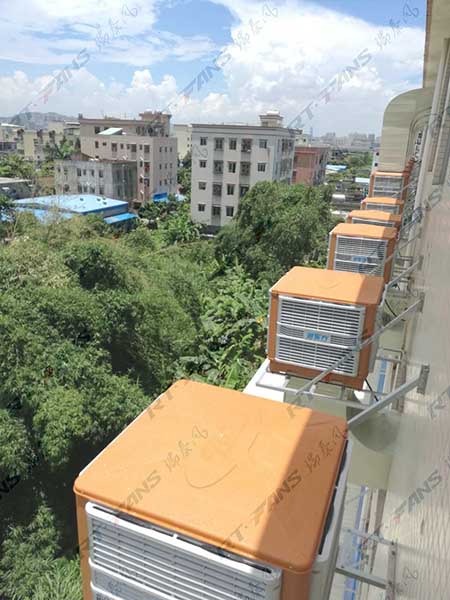 塑膠廠通風降溫方案